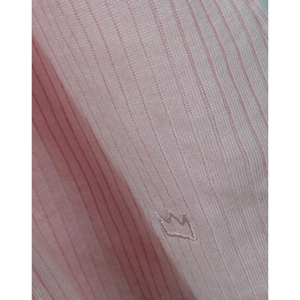 Crown & Ivy Pink Ribbed Long Sleeve Size XXL Crew Neck Pullover Shirt Top NWT - Picture 5 of 12